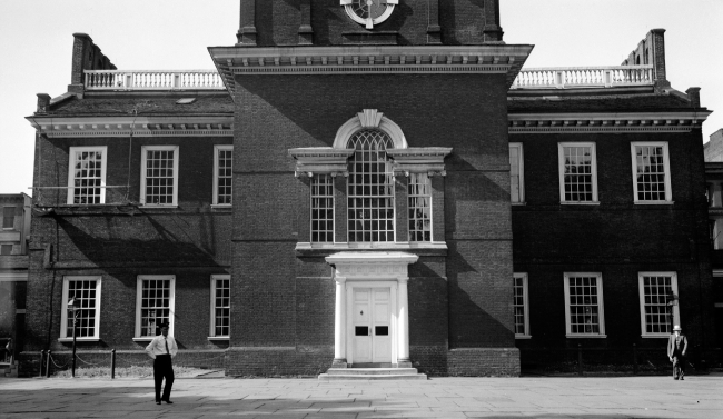 South Detail of Main Building Independence Hall 1939