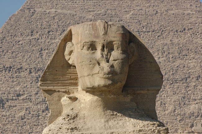 Sphinx with Pyramid of Khu 5389
