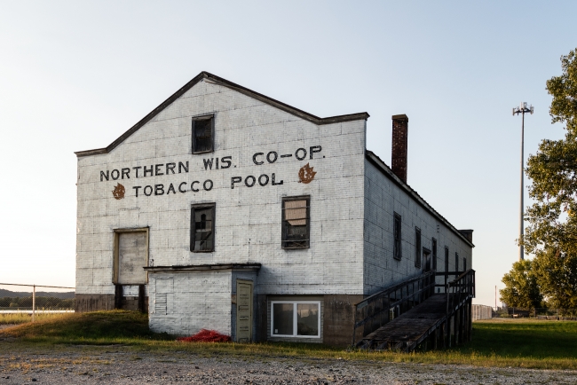 Tobacco warehouse, along the Mississippi Rive