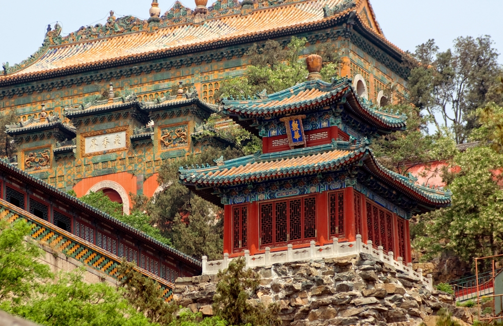 top of Longevity Hill and the Sea of Wisdom Temple 358s