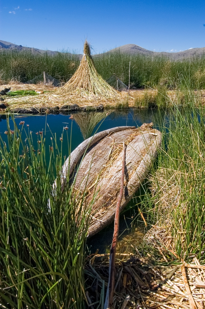 traditional reed boats lake titicaca photo 111