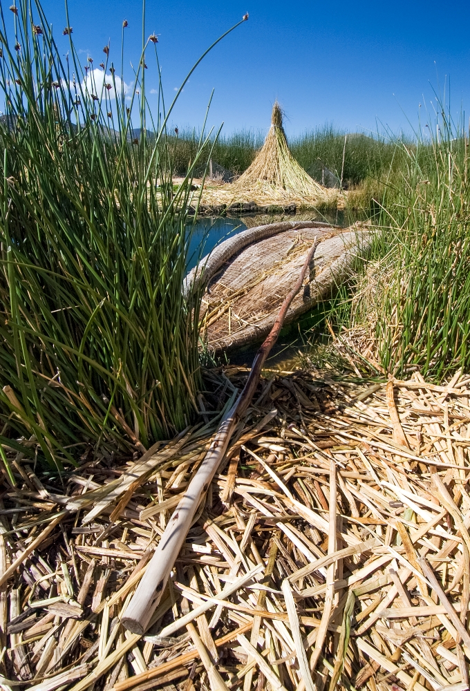 traditional reed boats lake titicaca photo 112