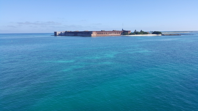 View of Fort Jefferson florida
