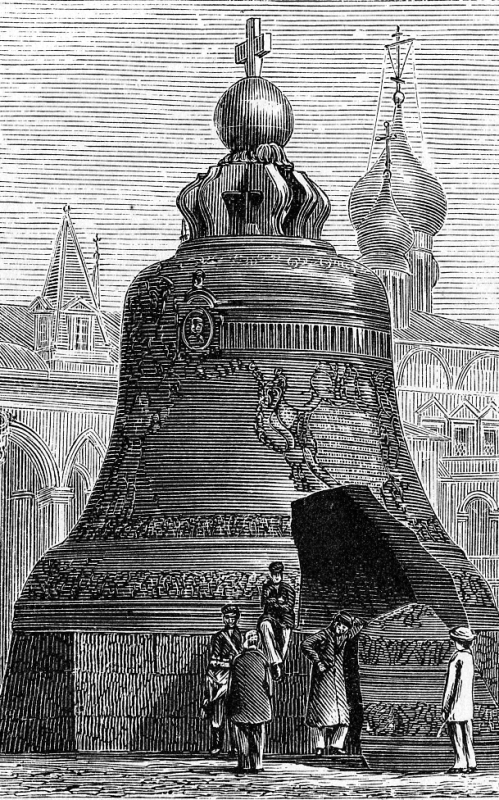 Visiting The Great Bell Historical Illustration
