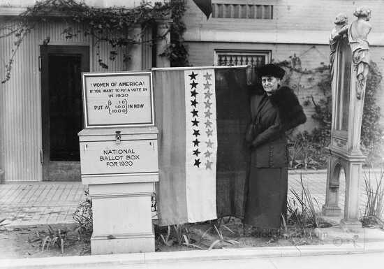 Women of America National Ballot Box for 1920