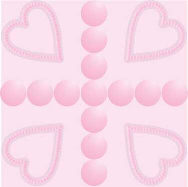 pink heart pattern