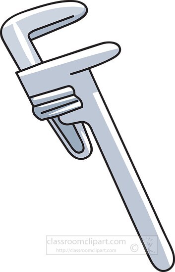 pipe wrench tool clipart