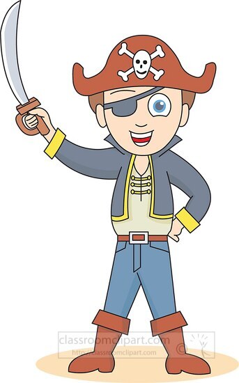 pirate captain hat clip art