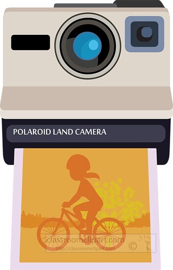 polaroid camera clipart