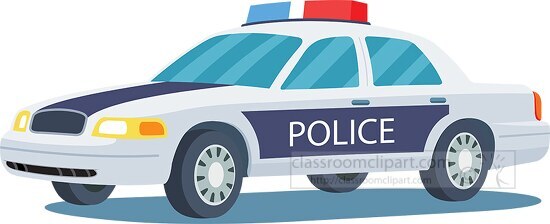 police-car-transportation-clipart