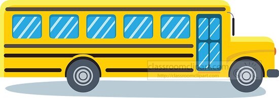 school bus transportation clipart
