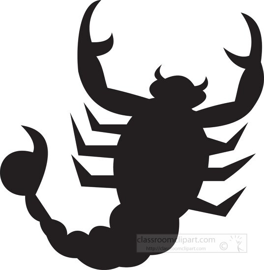 Scorpion Silhouette Clipart
