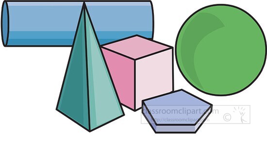 geometric shapes clip art