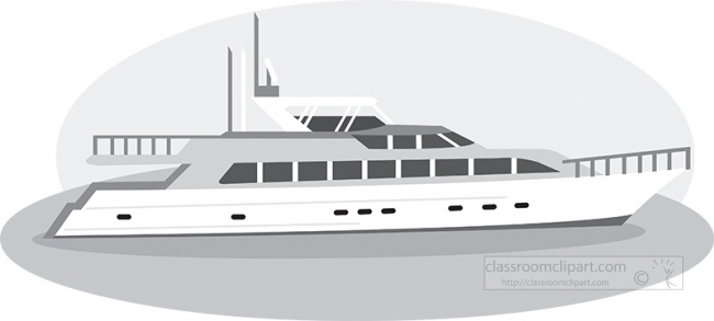 ship luxury yacht boat gray color