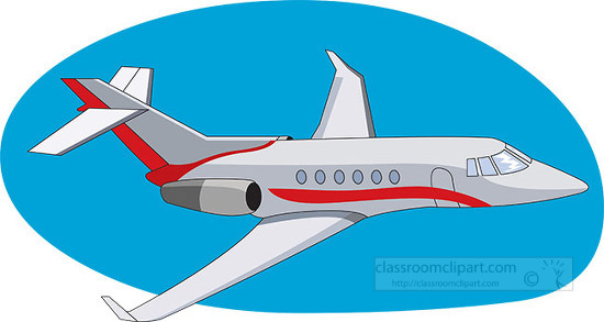 single prop passenger airplane clipart image