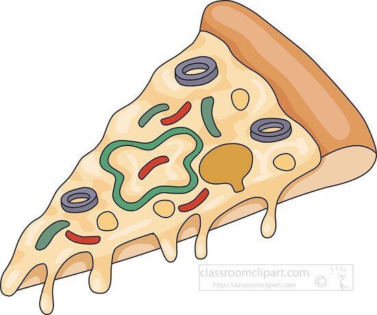slice of pizza clipart 957