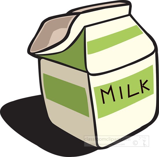milk carton clip art