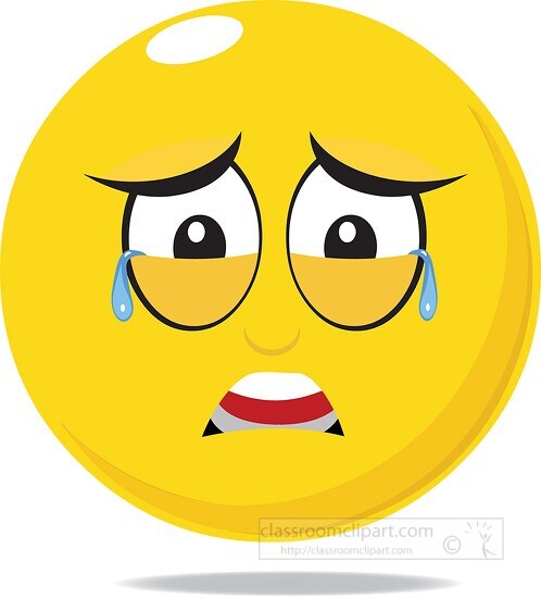 crying clipart
