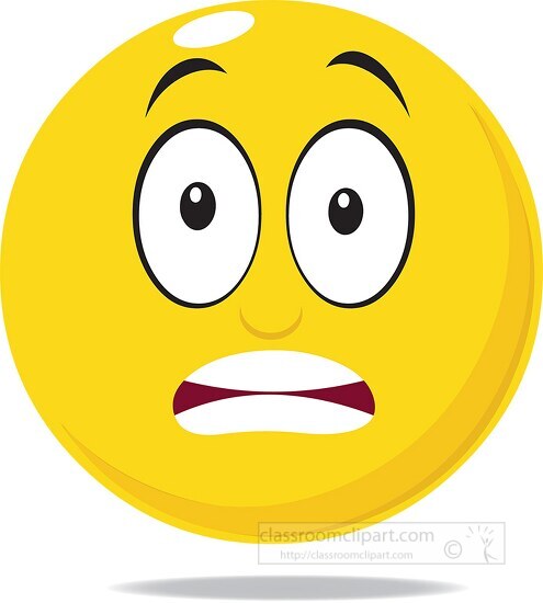 Smiley Cartoon Fear Face PNG, Clipart, Animation, Cartoon, Cartoon