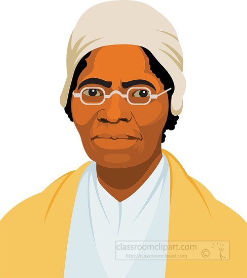 sojourner truth african american abolitionist  clipart