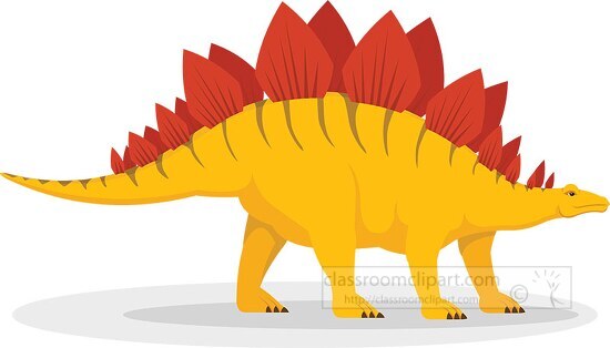 stegosaurus dinosaur clipart