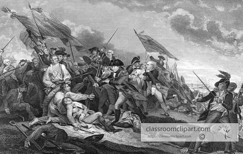 battle of bunker hill_808a - Classroom Clip Art
