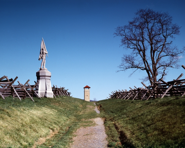 Bloody Lane Antietam Battlefield Maryland - Classroom Clip Art