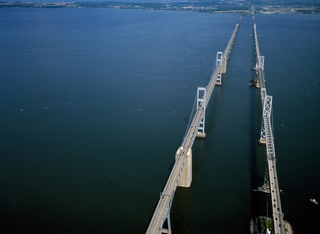 Chesapeake Bay Bridge - Classroom Clip Art