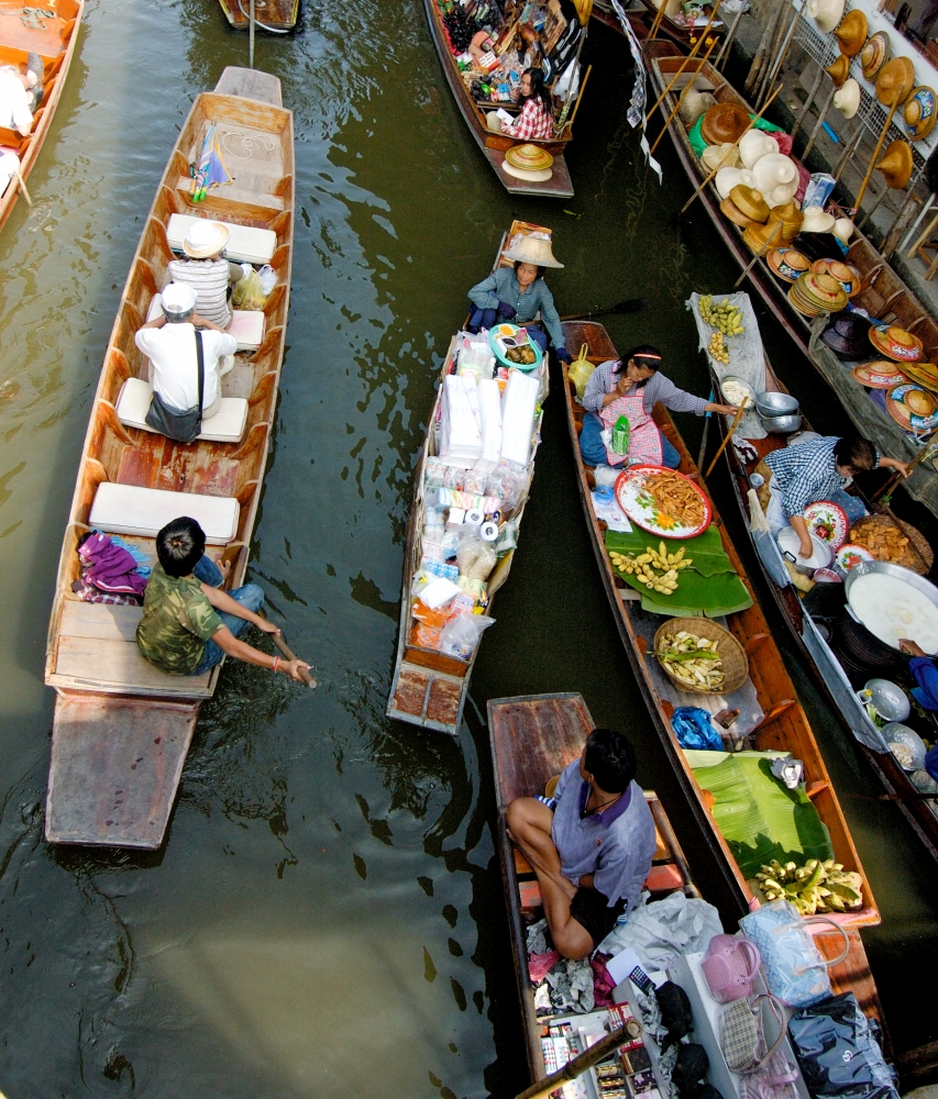 Thailand Pictures-Floating Market