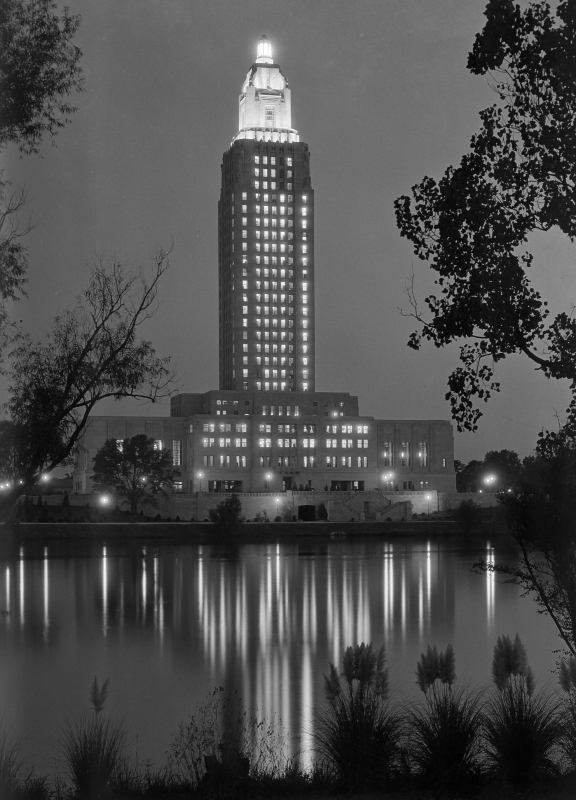 Louisiana State capitol Baton Rouge Louisiana Tower - Classroom Clipart