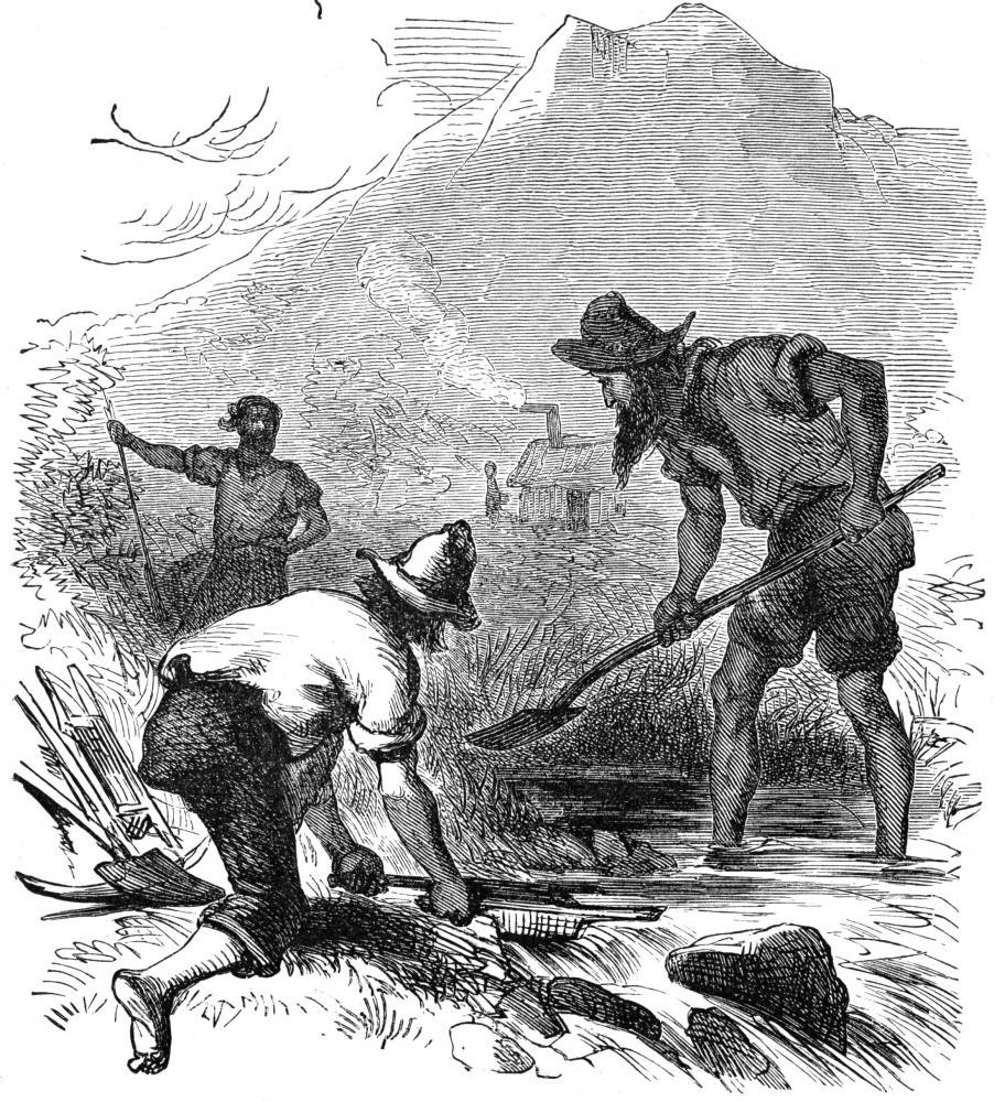 miners at work 1779a - Classroom Clip Art