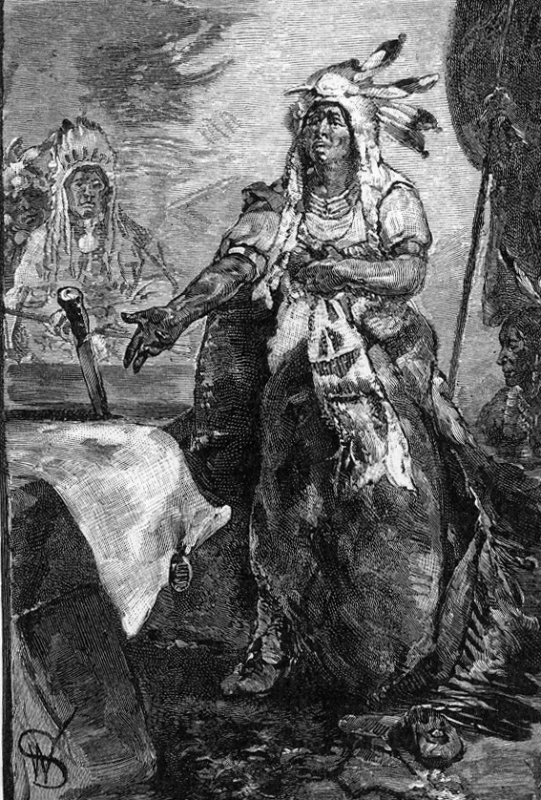 Civil War Pictures and Illustrations - Seminole Indian