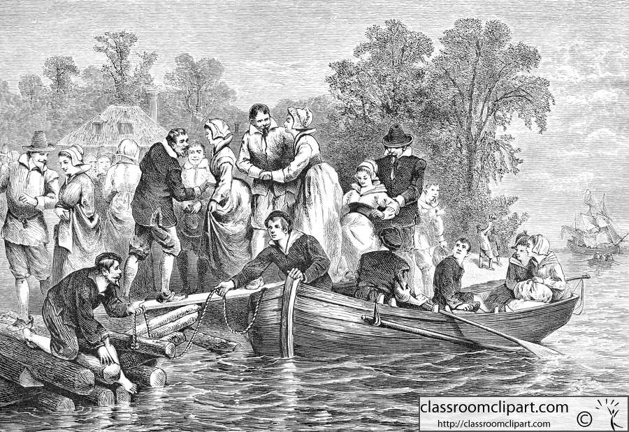 Settlers at Jamestown Classroom Clip Art