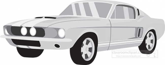 Transportation Gray Clipart 1967 Shelby Mustang Gt500 Gray Color transportation-gray-clipart-1967-shelby-mustang-gt500-gray-color