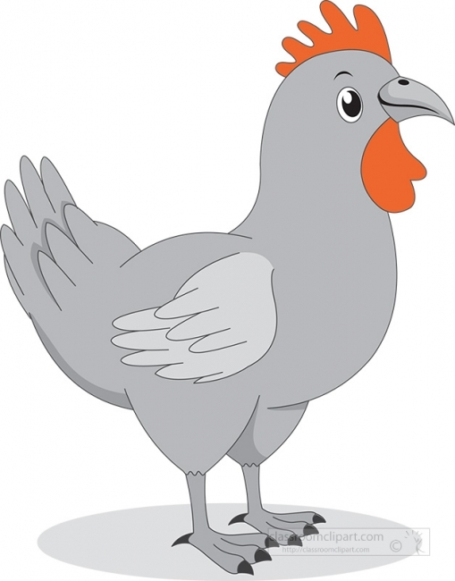 animal-called-a-blue-chicken - Classroom Clip Art