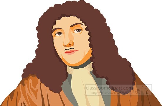 anton van leeuwenhoek scientist clipart - Classroom Clip Art