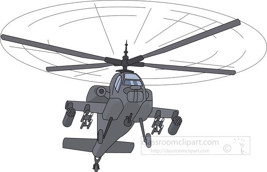 boeing hughes ah 64 apache apache longbow helicopter clipart ...