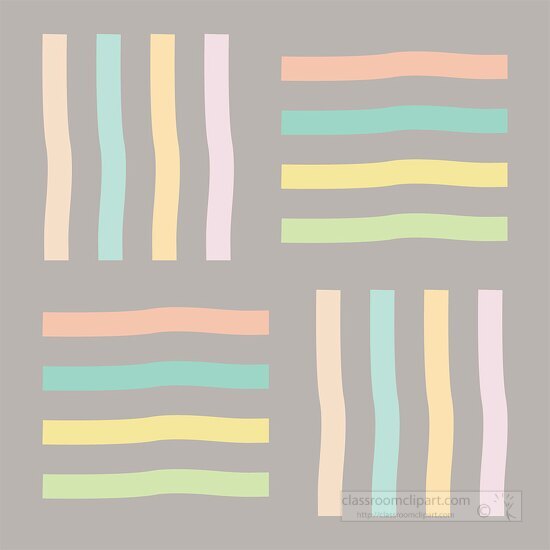 decorative pattern horizontal vetical llines - Classroom Clip Art