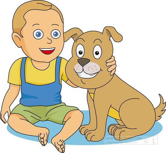 Free dog with baby 813 - Classroom Clipart