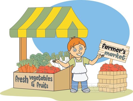 farmers market clipart - Classroom Clip Art