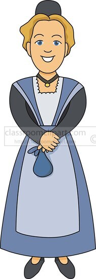 french national cultural costumes woman clipart - Classroom Clip Art