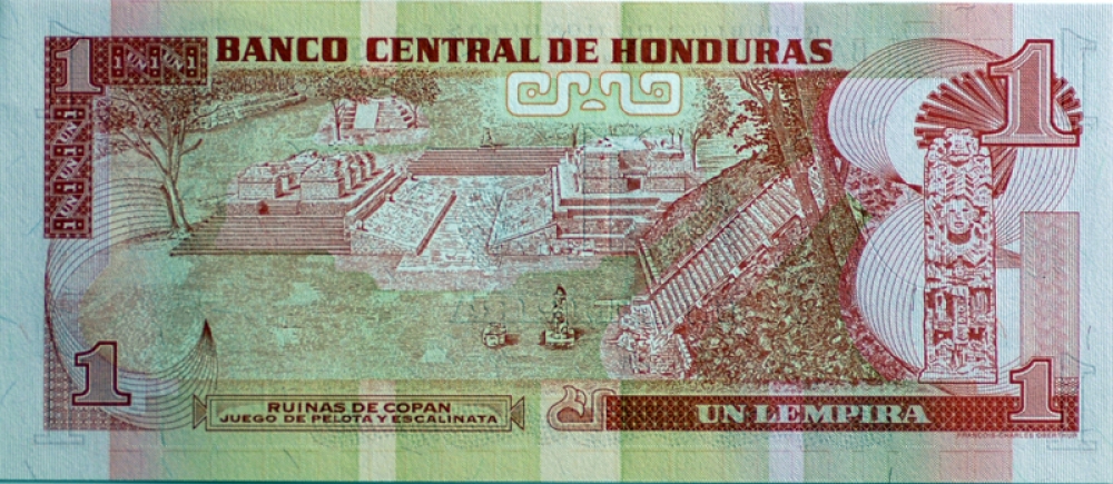 Stock Vector Honduras Banknote 253 40829 