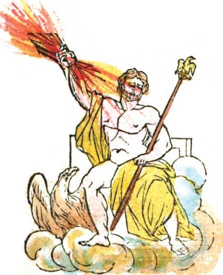 Jupiter Mythology Classroom Clip Art
