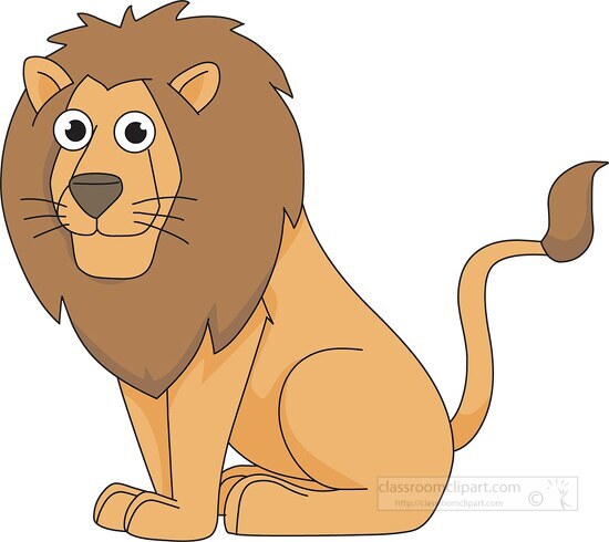 lion.eps - Classroom Clip Art