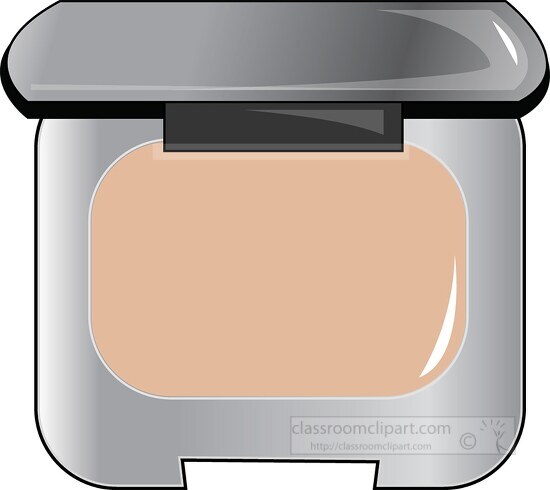 make up powder Classroom Clipart