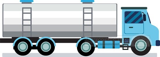 oil tanker truck transportation clipart - Classroom Clip Art