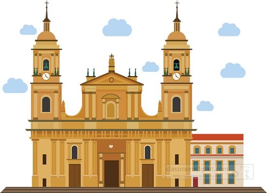 plaza de bolivar bogota colombia clipart - Classroom Clip Art