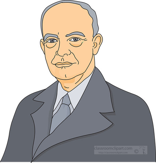 president-dwight-d-eisenhower-clipart - Classroom Clip Art