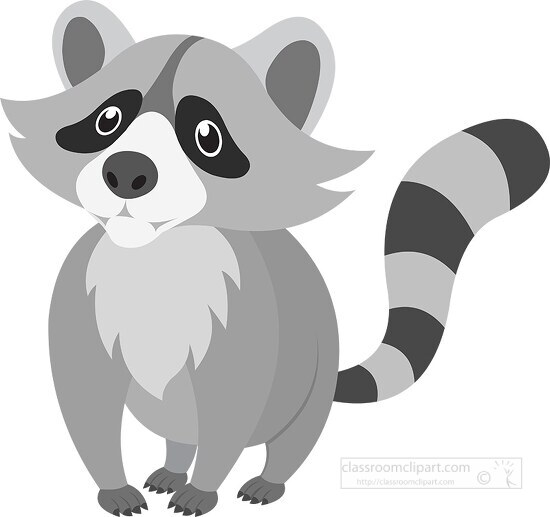 ringtail raccoon animal clipart - Classroom Clip Art