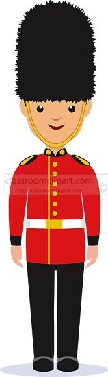 Royal Queen Guard In Uniform England Clipart Classroom Clip Art